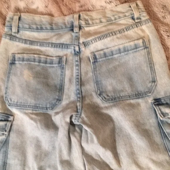 PacSun 90’s Baggy Cargo Zip Off Jeans - Picture 13 of 14